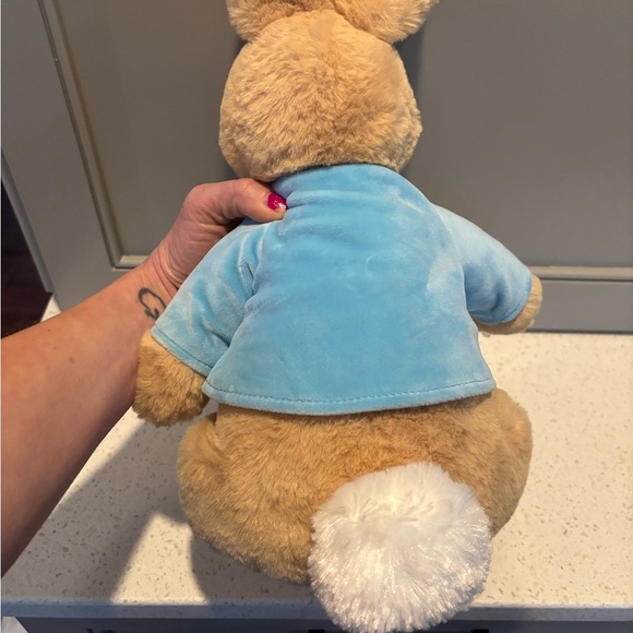 Peter Rabbit Plush Toy with Blue Jacket - Picture 5 of 5